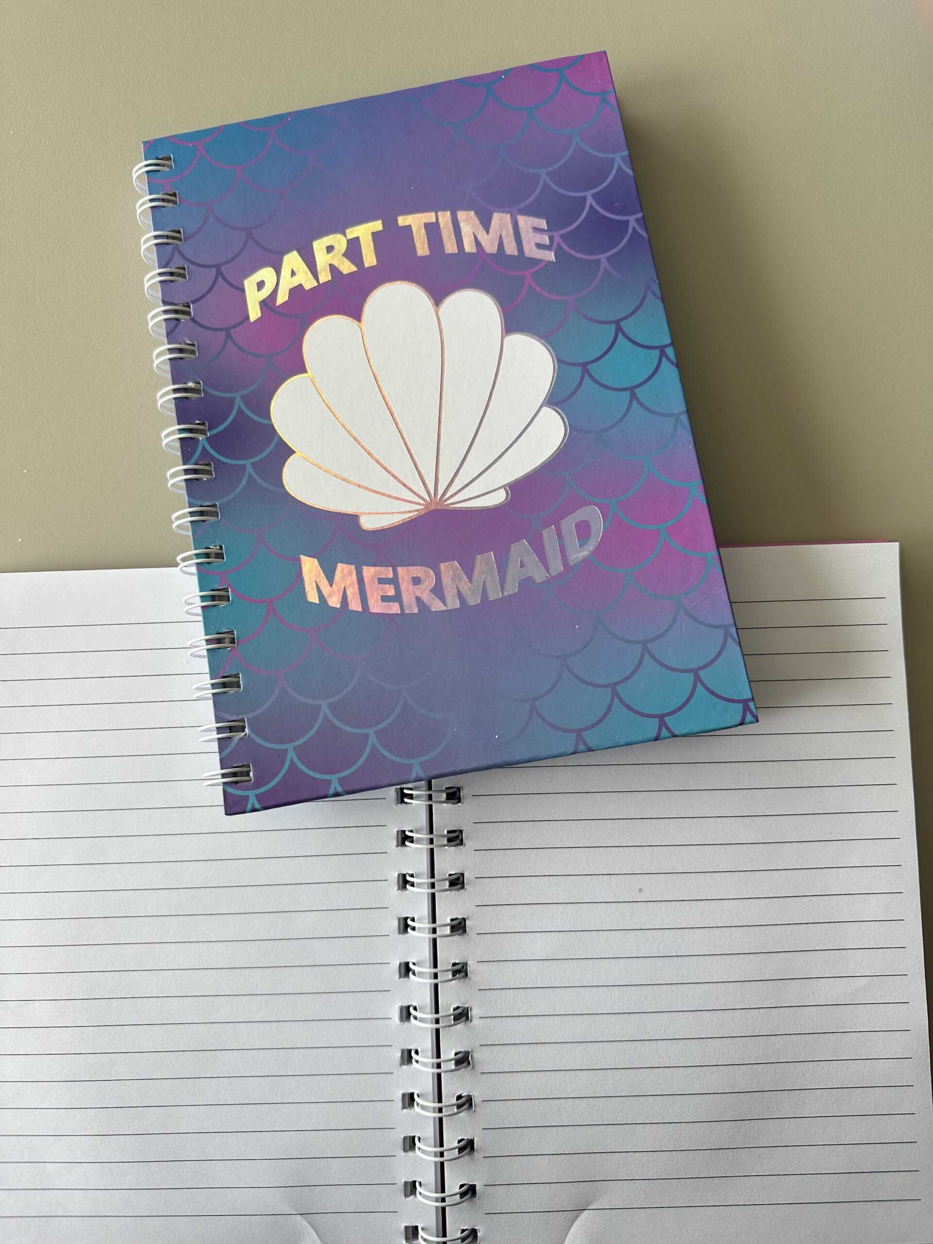 img_4951 دفتر مع سلك ثيم مرميد - الصورة 1