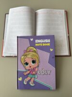 ⁦دفاتر إنجليزي متنوعه للبنات والاولاد (٦٠ ورقة) مقاس a5⁩ - الصورة ⁦3⁩