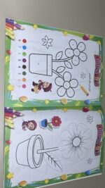 ⁦دفتر تلوين بنات ( ماشا و الدب )⁩ - الصورة ⁦2⁩